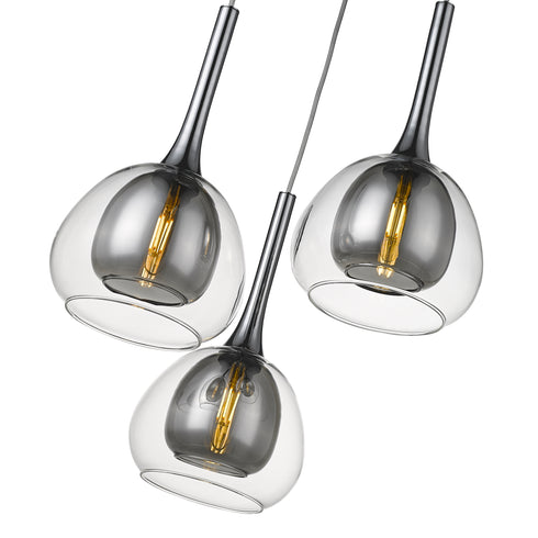 Decorative Luminaire In Smoked Grey LL00009